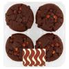 Chocolate Muffins 4 Pack