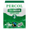 Percol Fairtrade Colombian Coffee Bags 80G