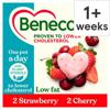 Benecol Strawberry & Cherry Low Fat Yogurt 4 Pack 480G