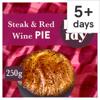 Higgidy Steak & Red Wine Pie 250G