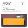 Tesco Finest Vintage Red Leicester Bite Cheese 200G