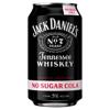 Jack Daniels & No Sugar Cola 330Ml