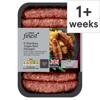 Tesco Finest 8 Aberdeen Angus Sausages 360G