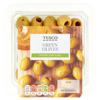 Tesco Pitted Green Olives 95G