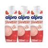 Alpro Strawberry Strawberry Shake 3X250ml