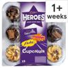 Cadbury Heroes Party Cupcakes 9 Pack