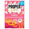 Propercorn Sweet Microwave Popcorn 3X70g