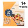 Deli Kitchen 6 Wheat & White Wraps 366G