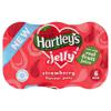 Hartleys Multipack Ready To Eat Strawberry Jelly 6 X125g