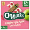 Organix 12 Month Apple & Raspberry Fruit & Cereal Bar 6X30g