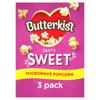Butterkist Microwave Sweet Popcorn 3X60g