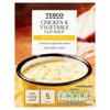 Tesco Chicken, Vegetable & Croutons Soup In A Mug 5 Pack 110G