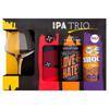Ipa Trio Craft Beer & Teku Glass Gift Set