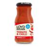 Loyd Grossman No Added Sugar Tomato & Chilli Sauce 350G