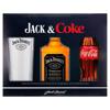 Jack Daniels & Coke Cola Glass Gift Pack