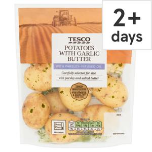 Tesco Potatoes With Garlic Butter 360g