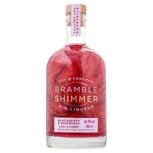 Fox & Foreman Bramble Shimmer Gin Liqueur Blackberry 50Cl