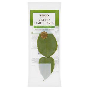 Tesco Kaffir Lime Leaves 2 Per Pack