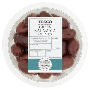 Tesco Greek Kalamata Olives 150G