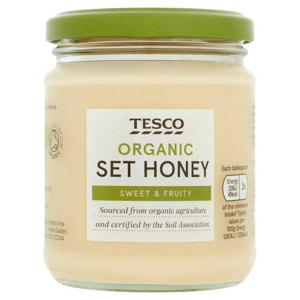 Tesco Organic Pure Set Honey 340G