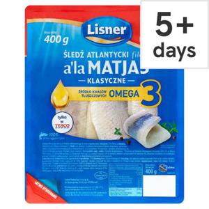 Lisner Matjas Herring Fillets 400G