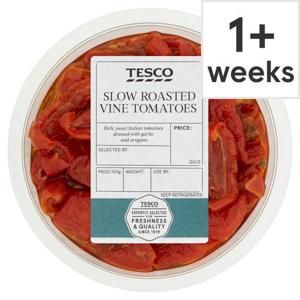 Tesco Slow Roasted Vine Tomatoes 175G