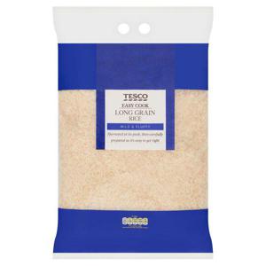 Tesco Easy Cook Long Grain Rice 4Kg