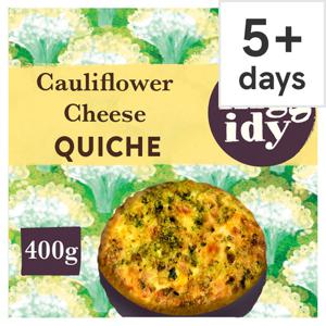 Higgidy Cauliflower Cheese & Broccoli Quiche 400G