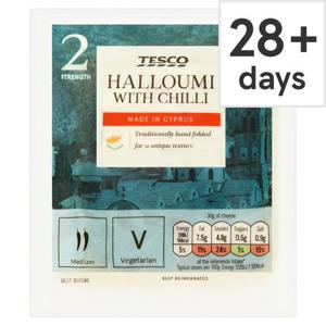 Tesco Halloumi With Chilli 225G