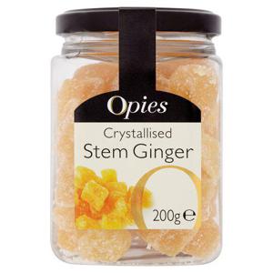 Opies Crystallised Ginger 200G