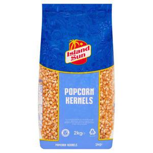 Island Sun Pop Corn Kernels 2Kg