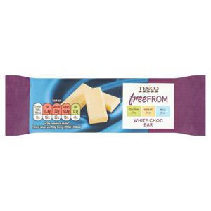 Tesco Free From White Chocolate Bar 35G