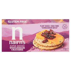 Nairns Gluten Free Seeded Crackers 137G