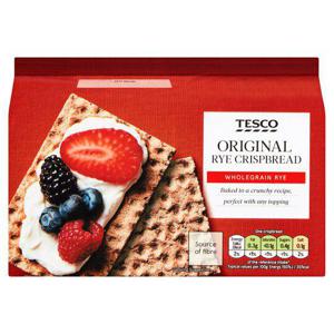 Tesco Original Rye Crisp Bread 250G