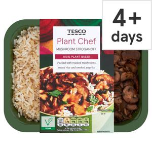 TESCO PLANT CHEF MUSHROOM STROGANOFF 400G