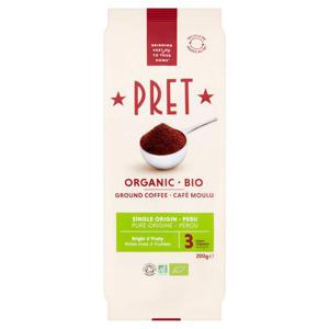 Pret Organic Single Origin Peru Ground Coffee 200G