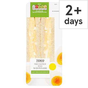 Tesco Free Range Egg Mayonnaise Sandwich