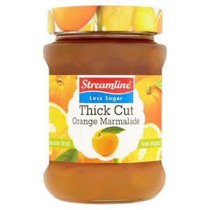 Streamline Reduced Sugar Thick Cut Marmalde 340G