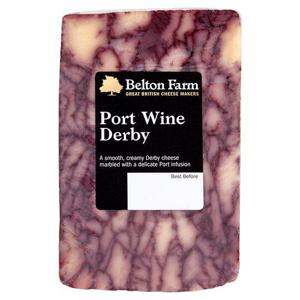 Counter Belton Farm Port Wine Derby Cheese 200G