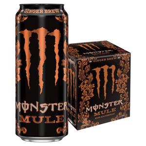 Monster Mule Ginger Brew 4 X 500Ml