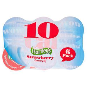 Hartleys Strawberry 10Cal Multipack 6X175g