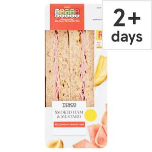 Tesco Smoked Ham & Mustard Sandwich