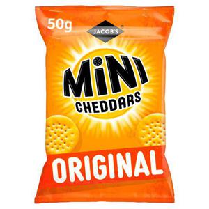 Jacobs Mini Cheddar Original Snack 50G