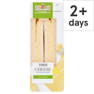 Tesco Cheese Sandwich No Mayonnaise