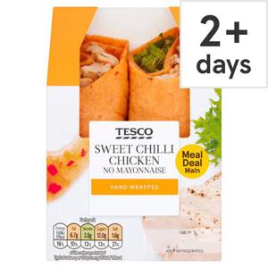 Tesco Sweet Chilli Chicken Wrap