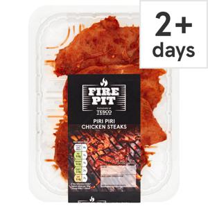 Tesco Fire Pit Piri Piri Ckn Steaks 300g