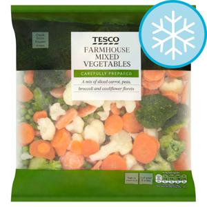 TESCO FARMHOUSE MIXED VEGETABLES 1KG