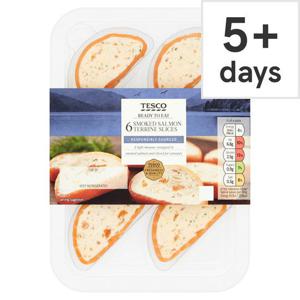 Tesco 6 Smoked Salmon Terrine Slices 114G