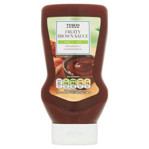 Tesco Fruity Brown Sauce 445G