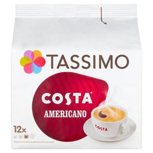 Tassimo Costa Americano Coffee Pods X12 108G